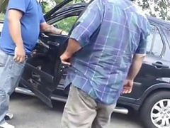 Sucked by a Bear Outdoors