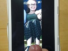 Cum on Heather's full body - Roulette pictures after cum!