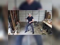 Jockdr Working His Wood