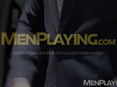 Arogant businessman Sir Peter is confronted and fucked by Bruce Jones