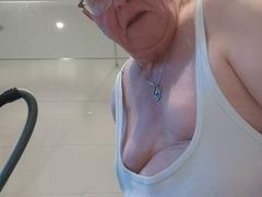 Karlchengeil Teases with Fat Tits