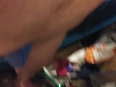 New blue g-string