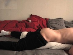 Solo, youthful, moaning bottom