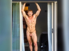 Oily solo hottie Codi Kaladin tenses up to cum harder