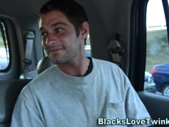 Watch this hung black dude ride his girlfriend's ass like a wild animal