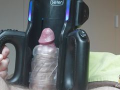 The Best male sex toy ever, Big cock gay orgasm cumshot solo male
