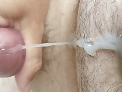 lot of cum ! sperma !