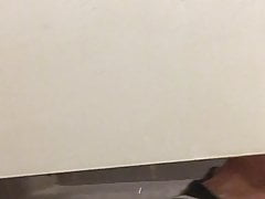 Spying Hot shower