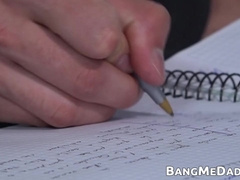 Wild latino Ferdinand barebacked by youthful gigantic spunk-pump