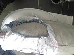Cumshot on Dirty Pantie
