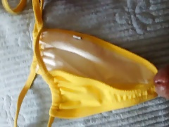 punheta no bikini da esposa