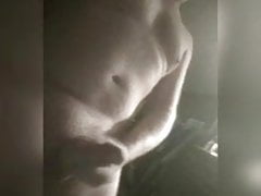 Fat cock being wanked nice cum