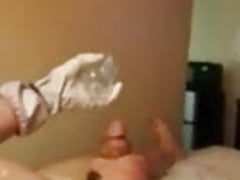 Me & the hubs getting slippery in hotel