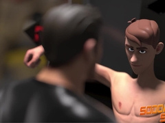 Large Dicked Twunk Pushes His Monstrous Dinky Into A Yummy Sizzling Bear