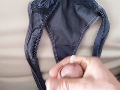 Cum on panties