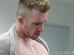 Nick Fitt loves getting his butt rammed by Aaron Bloncos meat