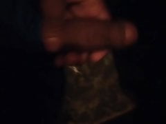 Night time handjob