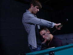 Supple Johnny Rapid fucked by Luke Adams upside down