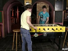 Girl finding teen gay boys secretly fucking