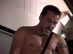 hard-on sucking and sling fisting, playing, and penetrating