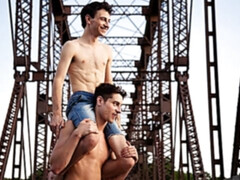 Outdoor fuck scene with young beauties Cole Claire and Taylor Reign