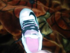 NIKE AIR MAX PINK, CUM INSIDE AGAIN!