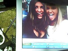 Cum tributing two sexy girls