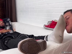 Michael Roman - Hot Jock Licks And Worships Hunk Stepdaddies Socks And Bare Feet
