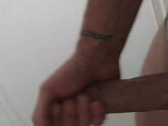 Long Dick covered in Cum SLOW MOTION