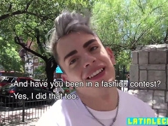 Wonderful Latino Picked Up On The Street And Plumbed At Home