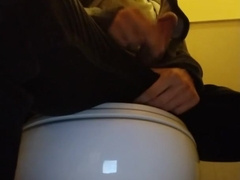 money-shot in the floor of public mall wc