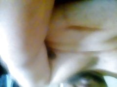Masturbating