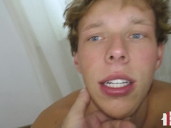 Salami Greedy Teenie Danny Glisten Jacks Aged Sneak's Sack POINT OF VIEW