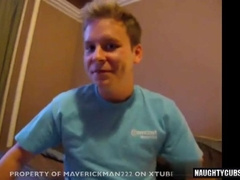 First-timer assfucked & cum-splattered in steamy amateur clip