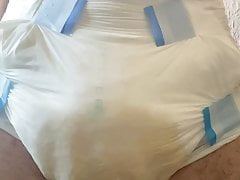 Diaper peeing