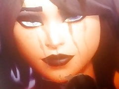 TnTina face fortnite cum tribute