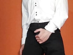 My boyfriend dances and jerks off