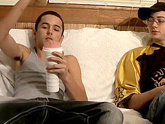 heterosexual thug hits his meat rigid like there's no tomorrow