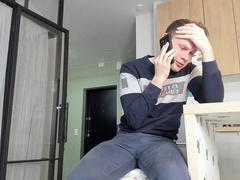 Getting off, uncut, uncut cock