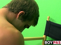 Handsome young dick lover plays with his rod all alone