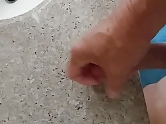 Wanking and cum in panties