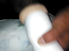 Fucking a Fleshlight to cumshot