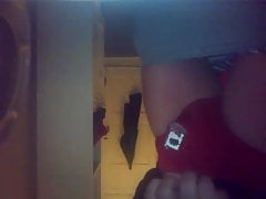Red Briefs get piss dribbled