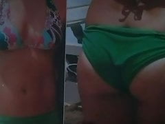 Cum tribute for a sexy friend