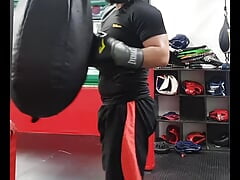 Knockout Fitness: One Round Heavy Bag Boxing Workout - Get Punched Up!