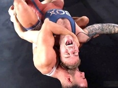 Tattoos, singlets, wrestling