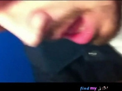 Cum sucker in public wc 11