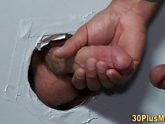 Bear sucks at gloryhole and gets plowed