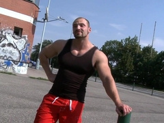 Watch this hot, heavy, and wild scene with a kinky, bisexual dude