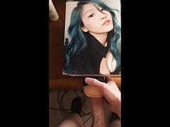 Hyoon (Aikuros) Cum Tribute #13 with fleshlight fucking